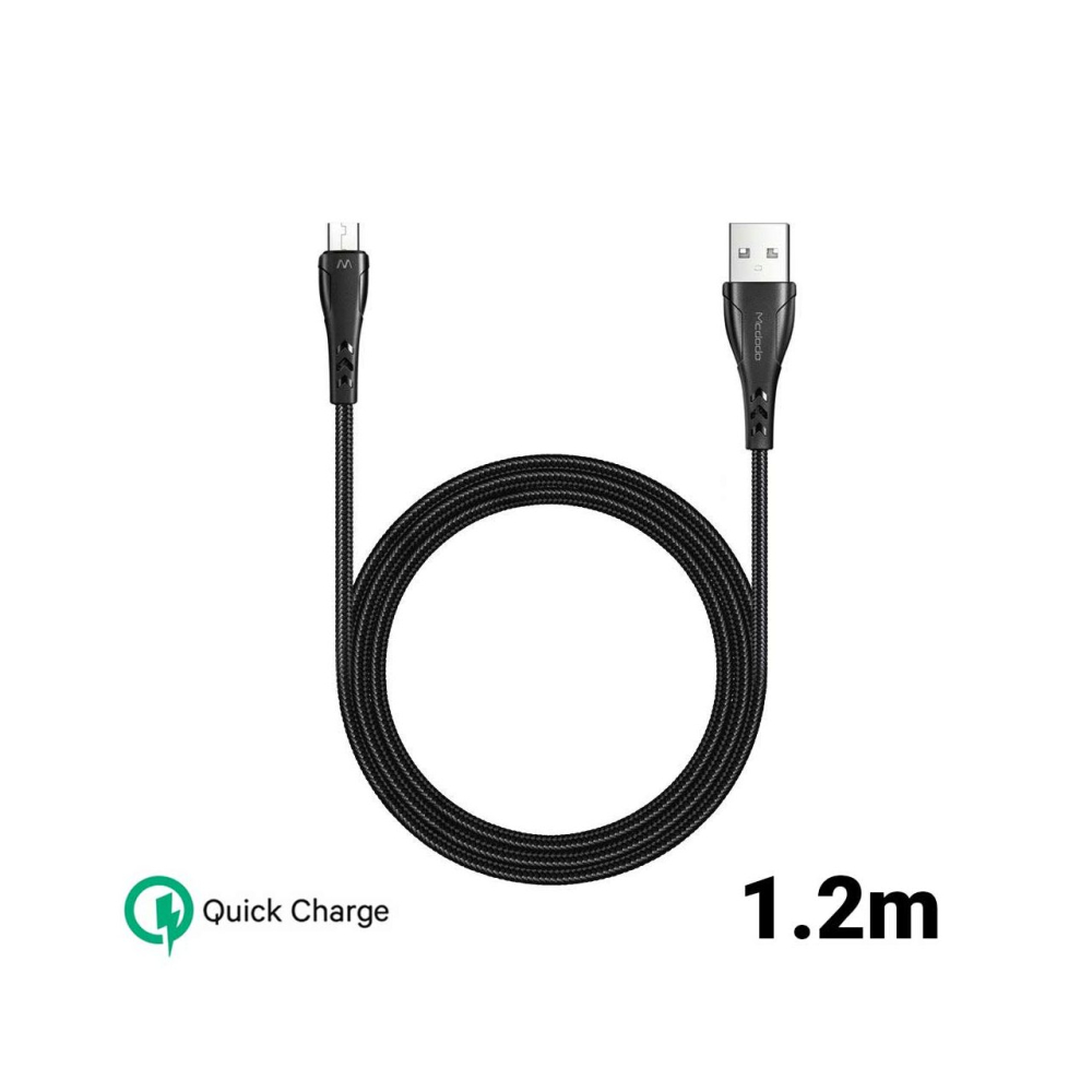 Cablu MicroUSB Mcdodo Mamba Series Black [7]