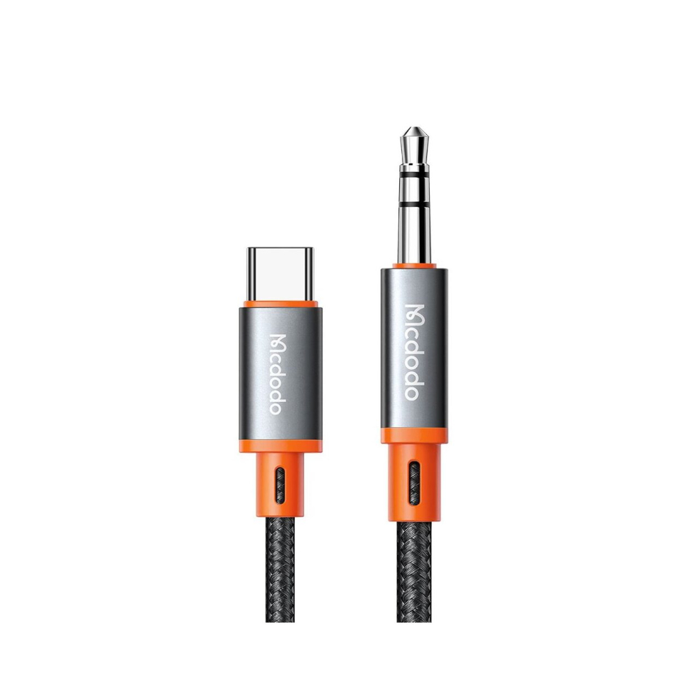 Cablu Type-C la Jack 3.5mm Mcdodo Castle Series 1.8m Black [2]