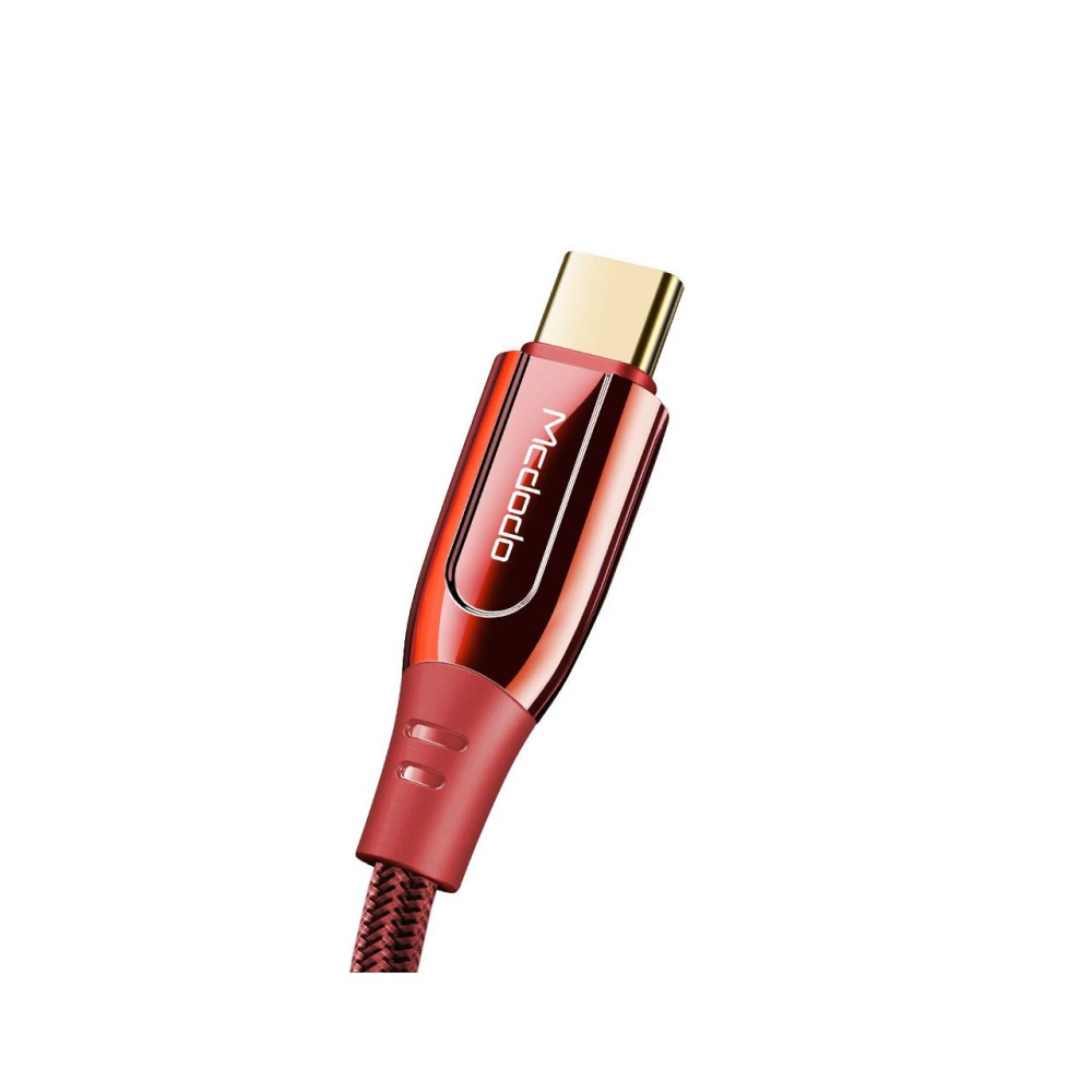 Cablu Type-C la Type-C Mcdodo Super Charge Red (1.2m, 100W) [2]