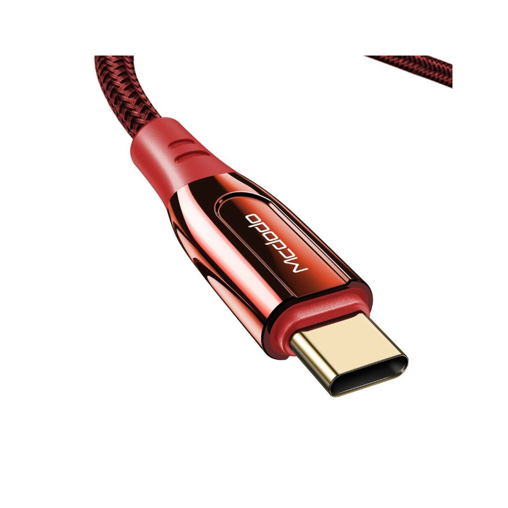 Cablu Type-C la Type-C Mcdodo Super Charge Red (1.2m, 100W) [3]