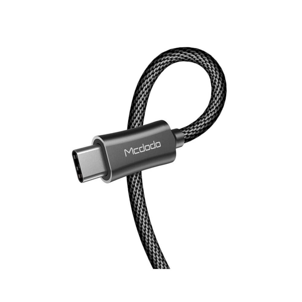 Cablu Type-C Mcdodo Knight 1.5m, QC4.0 Black [6]
