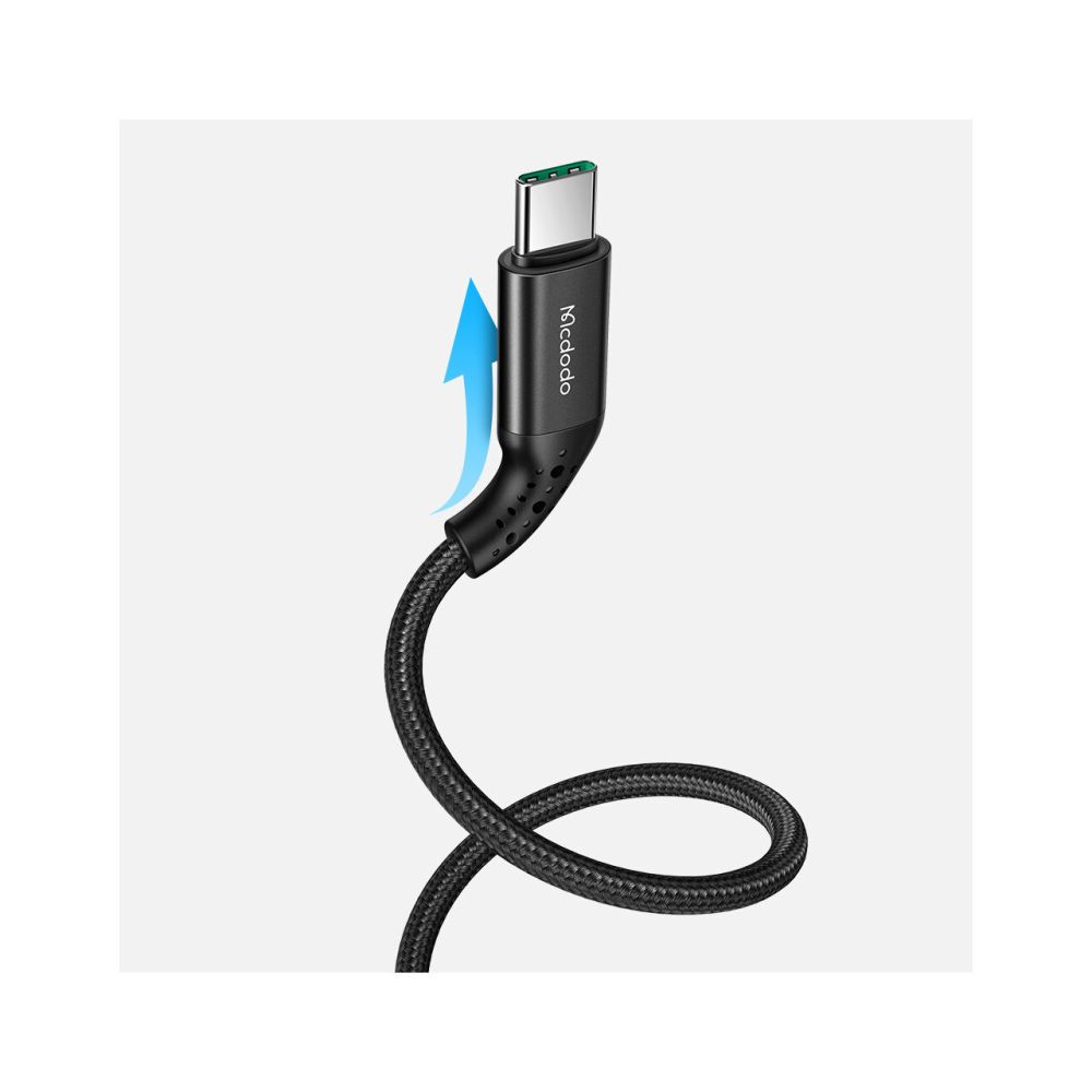 Cablu Type-C Mcdodo Nest Series Full Compatible Black (1.5m, 5A, 65W) [3]