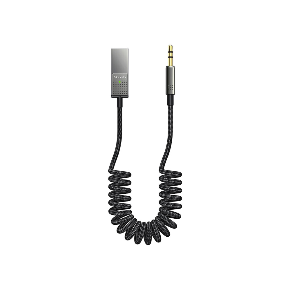 Cablu USB la port Jack 3.5mm Mcdodo Audio Black (bluetooth , 1.7m) [4]