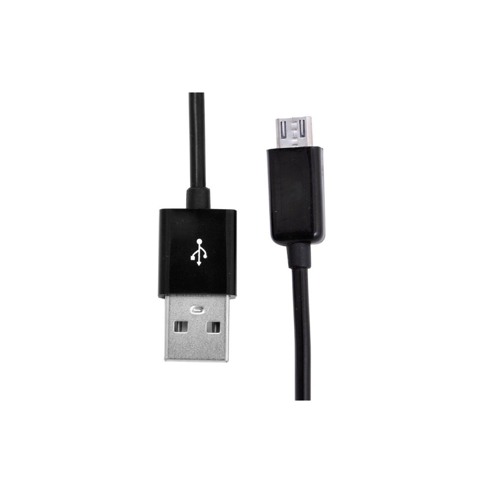 Cablu USB MicroUSB Procell 1m, Negru [2]