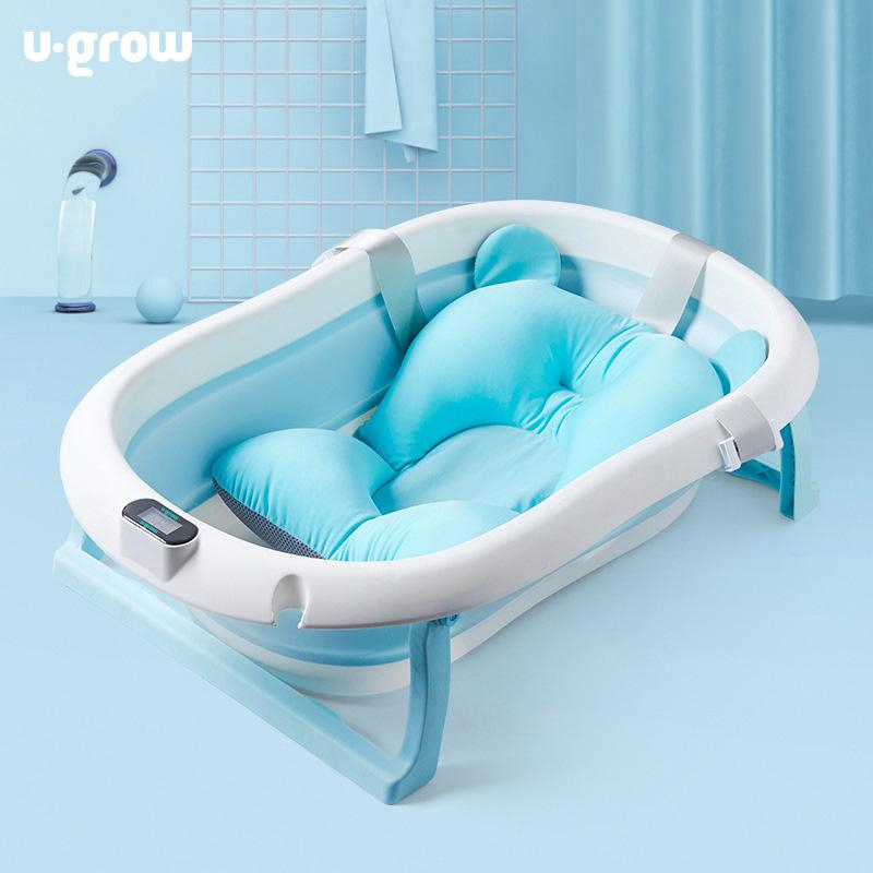 Cadita cu termometru incorporat, blue [5]