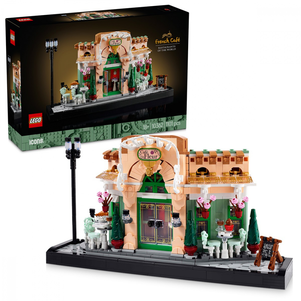 Cafenea frantuzeasca cod lego 10362, varsta de la 14 ani la +15 ani [9]