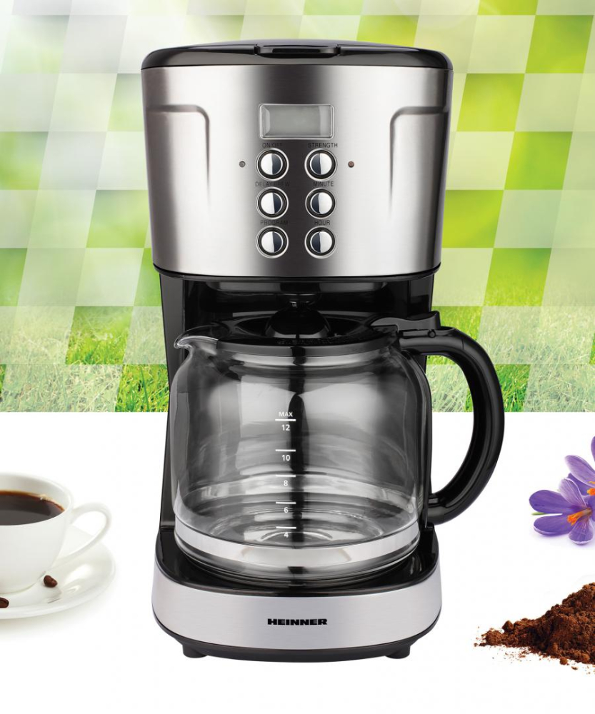 Cafetiera digitala heinner hcm-d915bks [4]