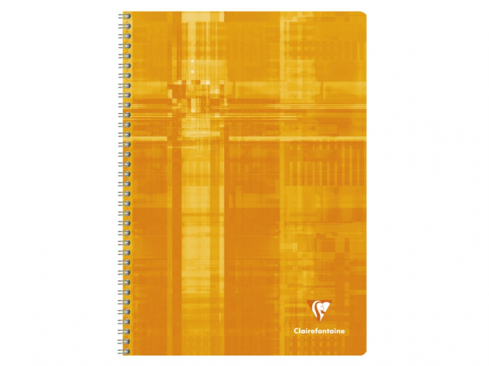 Caiet A4 cu spiră, 50 file, liniatură franceză, Clairefontaine [4]