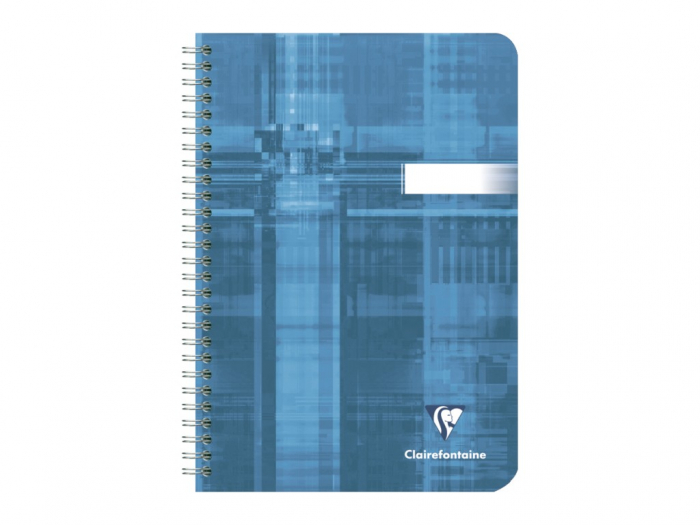 Caiet A5 cu spiră, 50 file, liniatură franceză, Clairefontaine [4]