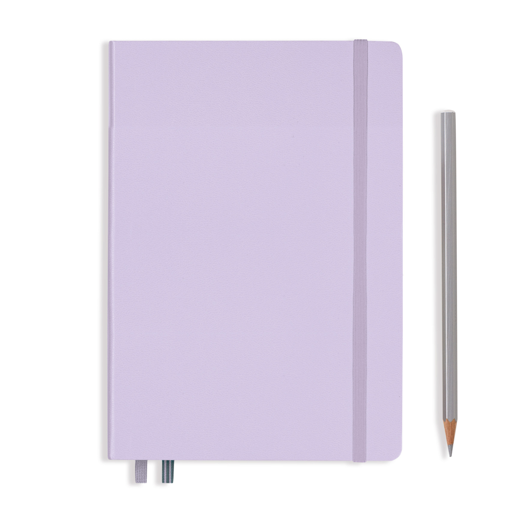 Caiet a5 velin coperta rigida lila leuchtturm [2]