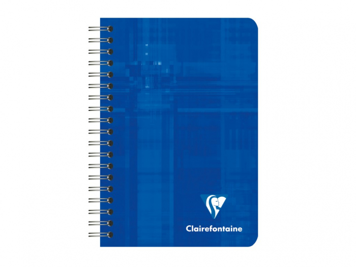 Caiet A7+ (9 x 14 cm) cu spira, 90 file, Clairefontaine [3]