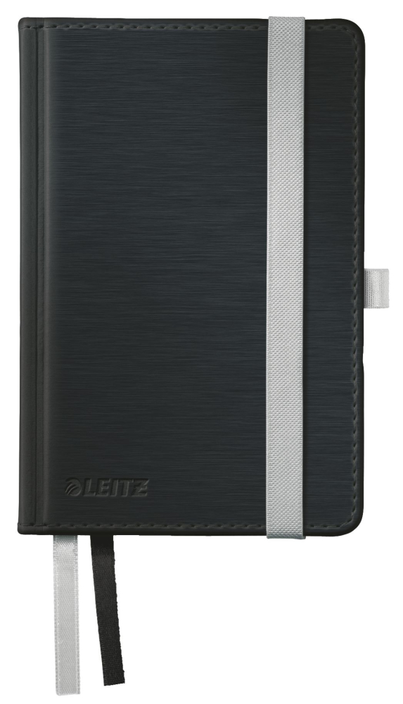 Caiet birou a6 dictando negru satin coperta carton style leitz [2]