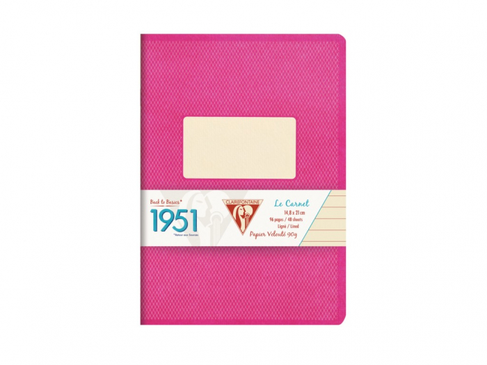 Caiet capsat A5, 48 file, Colectia 1951, Clairefontaine [1]