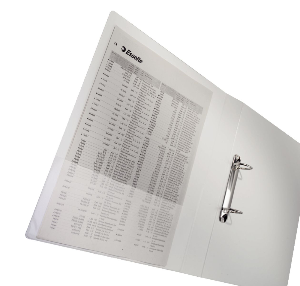 Caiet mecanic a4 2 inele 16mm/29mm alb maxi panorama leitz [2]