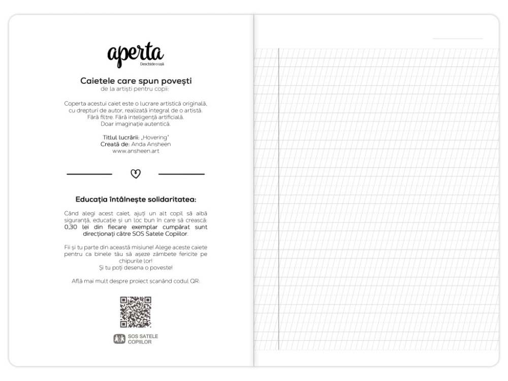 Caiet scoala, Hovering, A5, 24 file, 90g, Tip 1 [2]