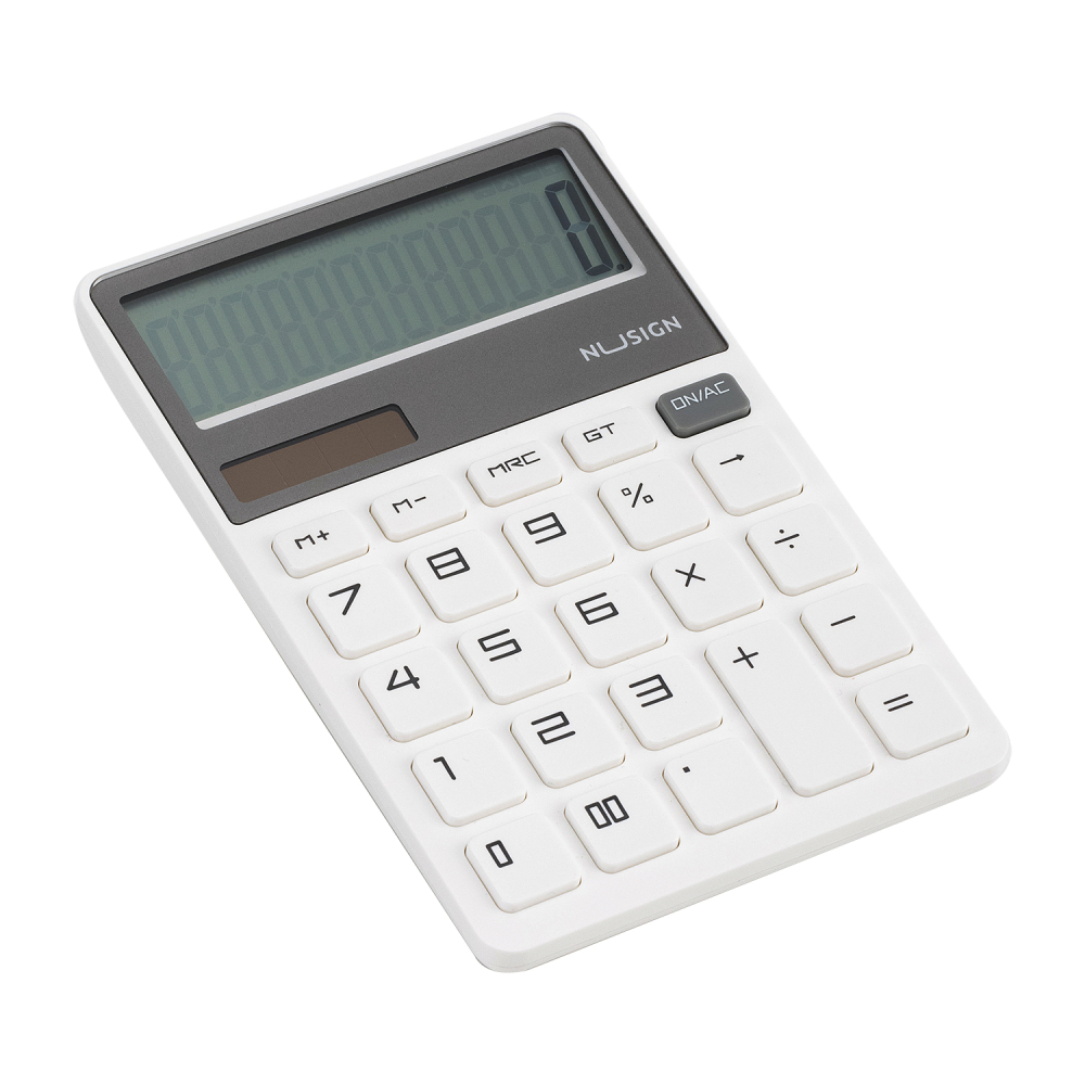 Calculator birou 12 dig alb nusign deli [2]