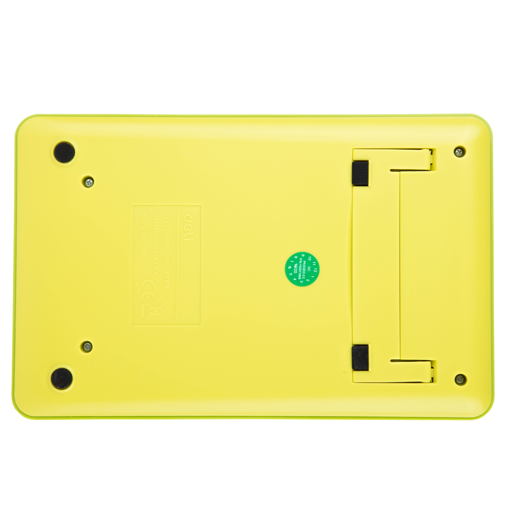 Calculator birou 12dig 1551 vernil pastel deli [4]