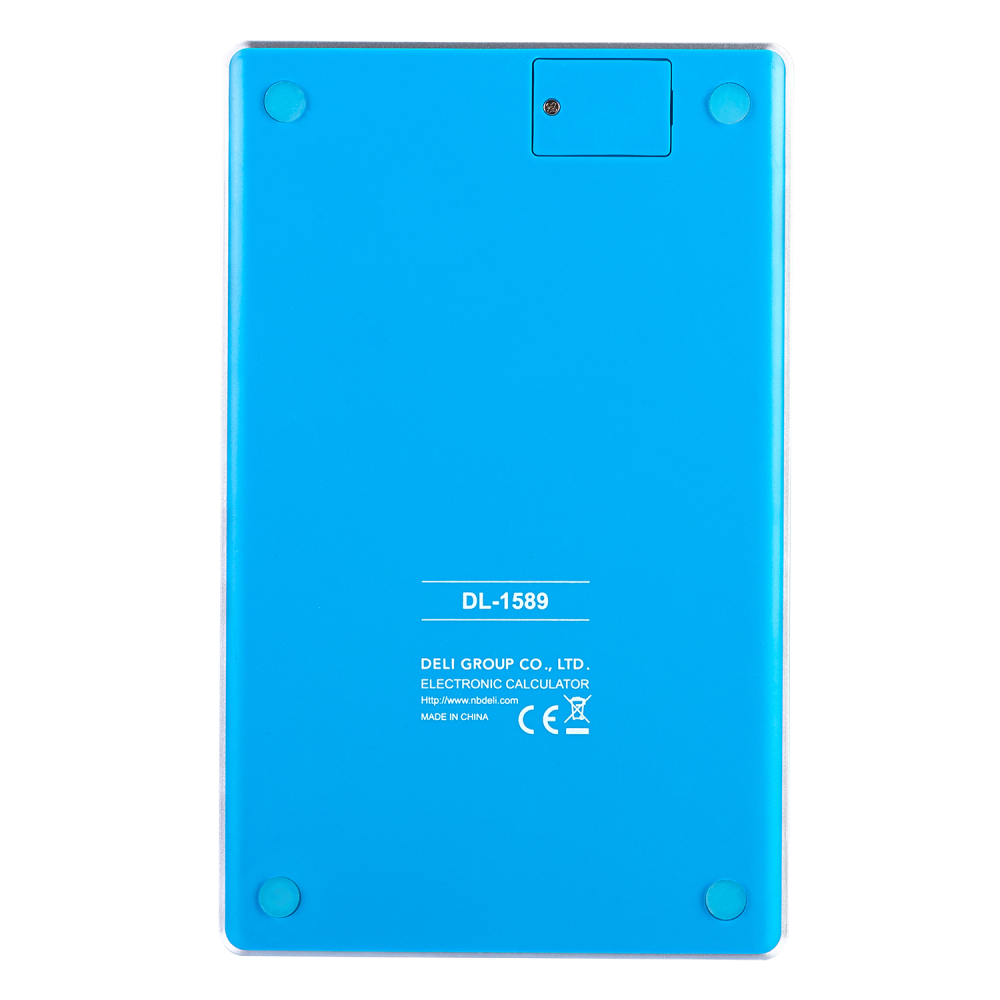 Calculator birou 12dig modern albastru deli [4]