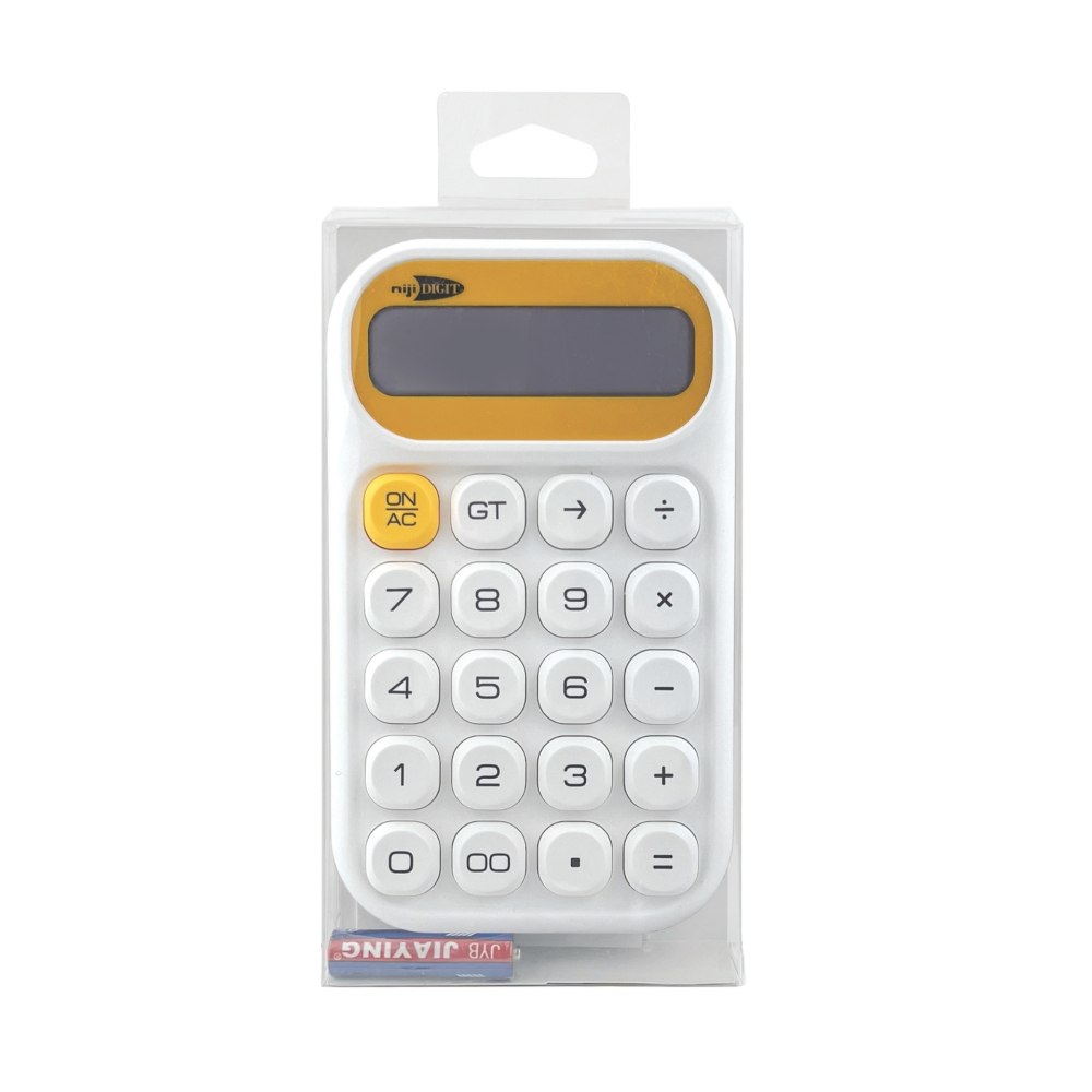 Calculator de birou, 12 Cifre, 9.3 x 16 cm, 3 culori disponibile (blister), copii varsta 6 ani+,8 ani+ [2]