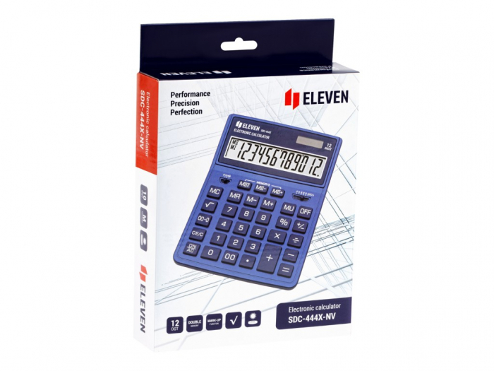 Calculator de birou 12 digiti, 204 x 155 x 33 mm, Eleven SDC-444XR [6]