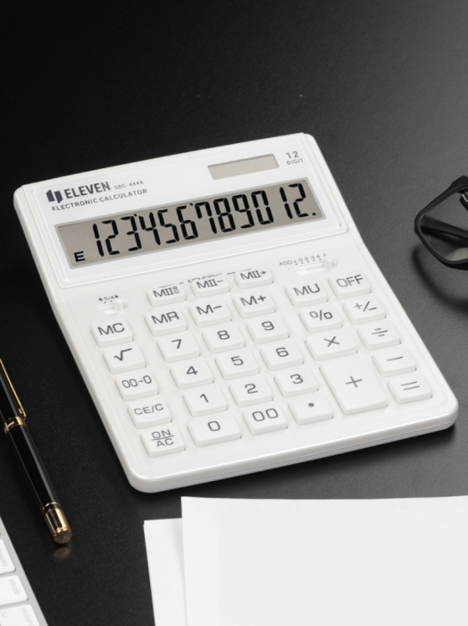 Calculator de birou 12 digiti, 204 x 155 x 33 mm, Eleven SDC-444XR [5]
