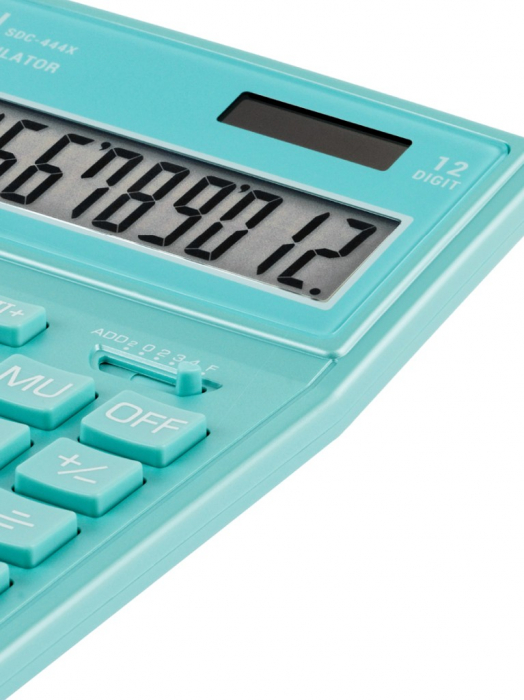 Calculator de birou 12 digiti, 204 x 155 x 33 mm, Eleven SDC-444XR [3]