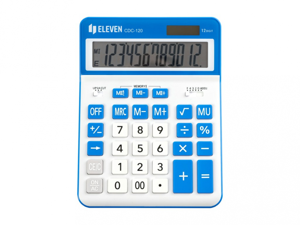 Calculator de birou 12 digiți, 206 x 155 x 35 mm, Eleven CDC120 [2]