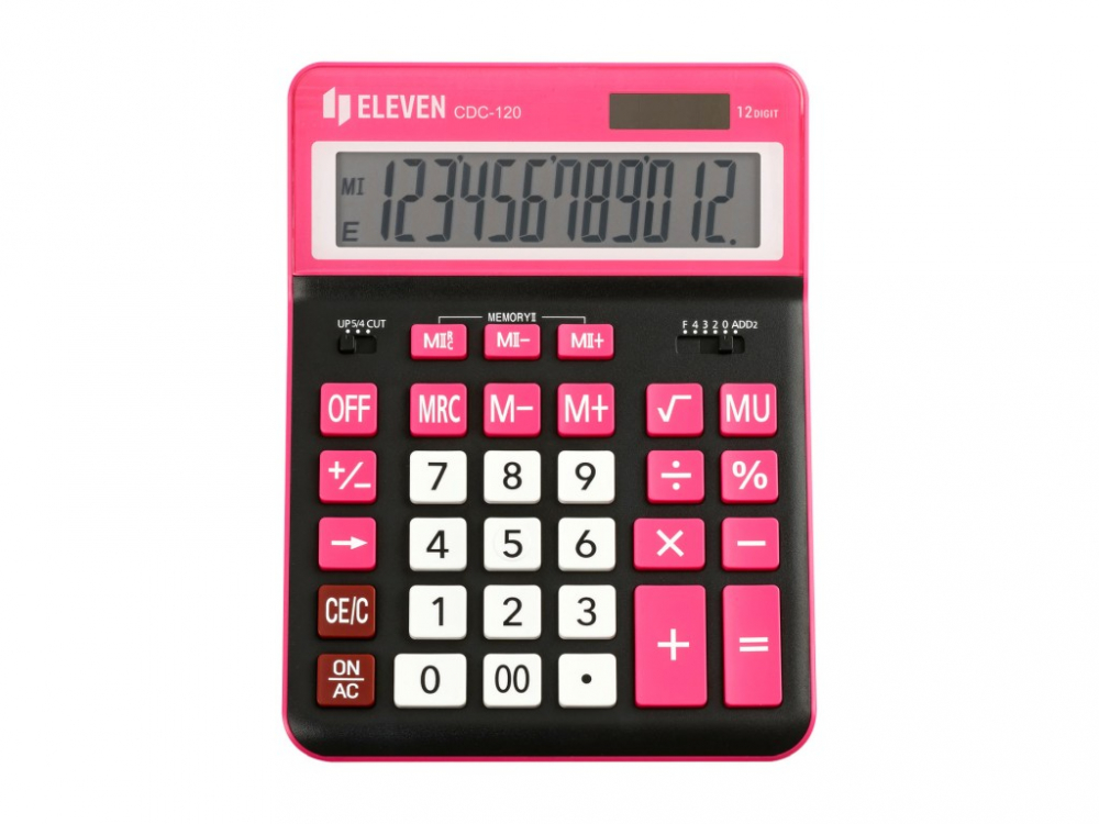 Calculator de birou 12 digiți, 206 x 155 x 35 mm, Eleven CDC120 [1]