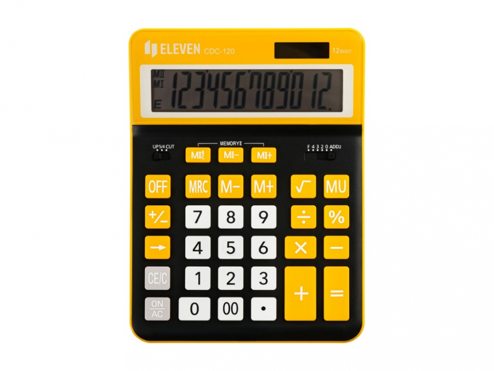 Calculator de birou 12 digiți, 206 x 155 x 35 mm, Eleven CDC120 [2]