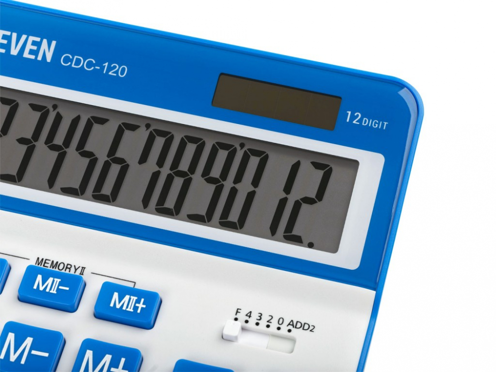 Calculator de birou 12 digiți, 206 x 155 x 35 mm, Eleven CDC120 [4]