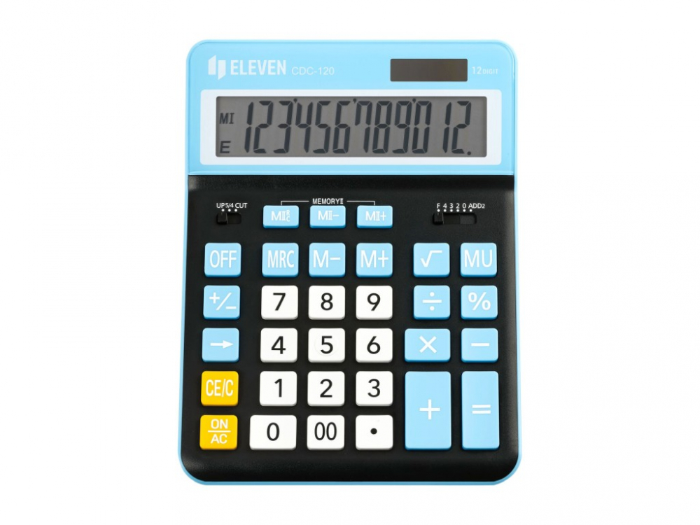 Calculator de birou 12 digiți, 206 x 155 x 35 mm, Eleven CDC120 [2]