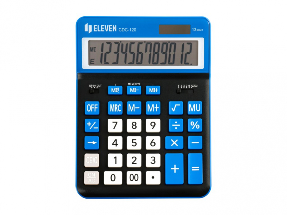 Calculator de birou 12 digiți, 206 x 155 x 35 mm, Eleven CDC120 [2]
