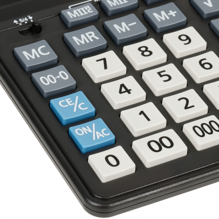 Calculator de birou 16 digiti, 205 x 155 x 35 mm, Eleven CDB1601-BK [3]