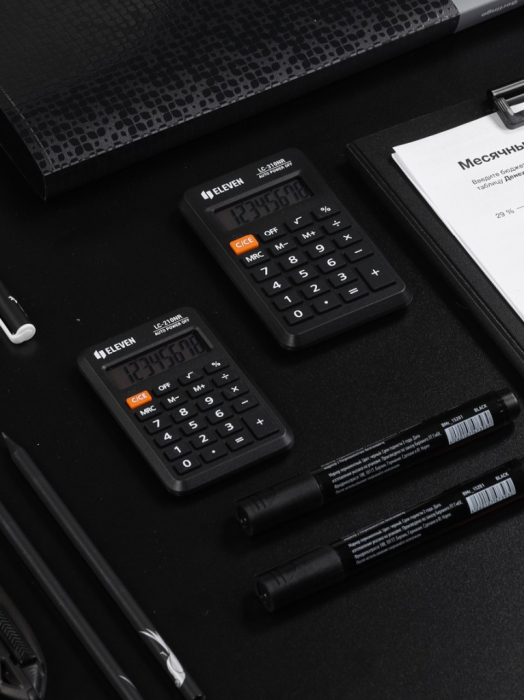 Calculator de buzunar 8 digiti, 114 x 69 x 14 mm, Eleven LC-310NR [5]