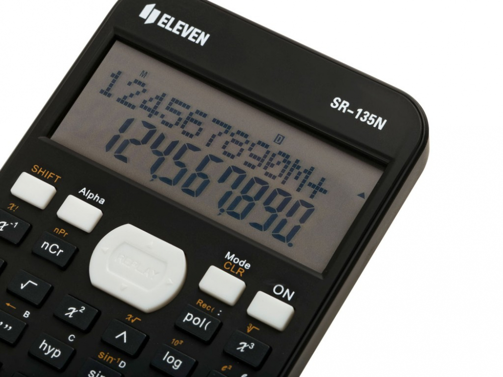 Calculator științific 12 digiți, 75.5 x 148 x 13 mm, Eleven SR-135N [3]