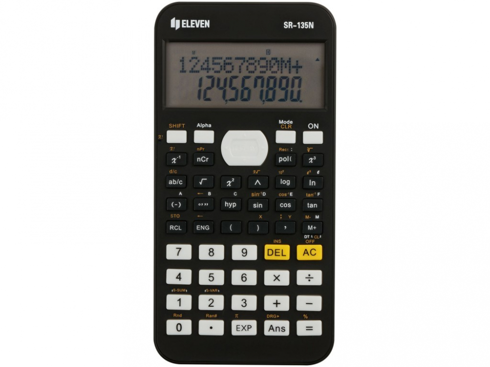 Calculator științific 12 digiți, 75.5 x 148 x 13 mm, Eleven SR-135N [2]