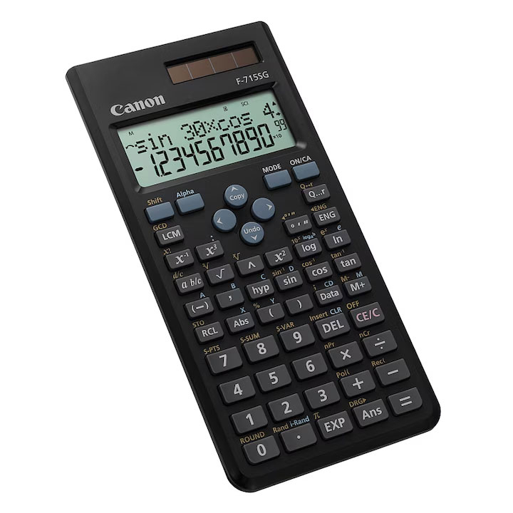 Calculator stiintific 16dig f715sgbk 250f canon [2]