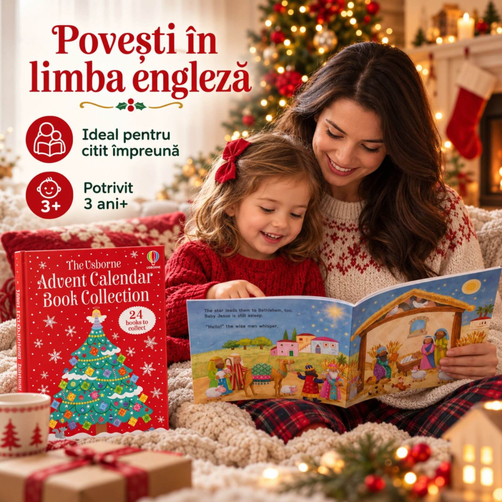 Calendar Advent Usborne 2026, 24 Carti pentru Copii [5]