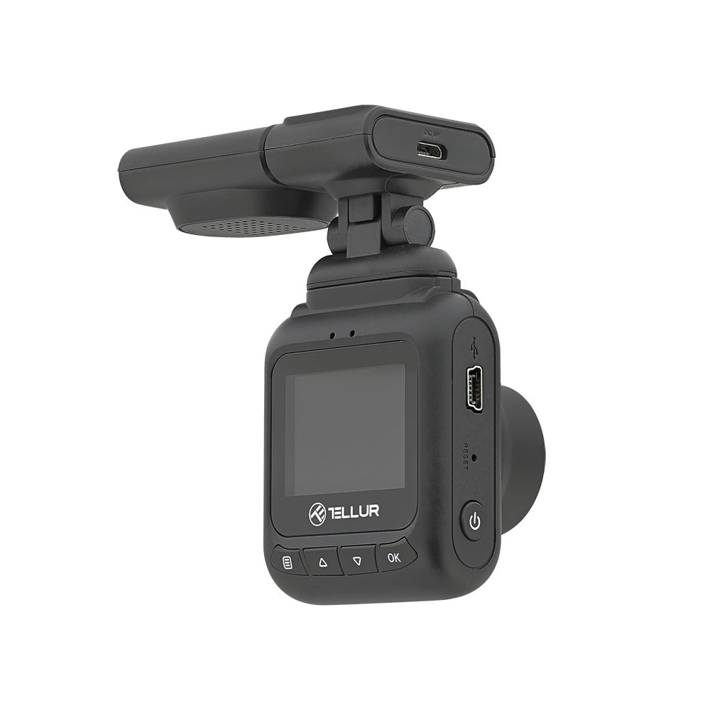 Cameră auto Tellur Dash Patrol DC2, FullHD 1080P, GPS, Black [5]