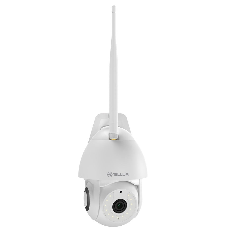 Cameră exterior WiFi Tellur Smart, 3MP, UltraHD, Autotracking, PTZ, Alb [2]