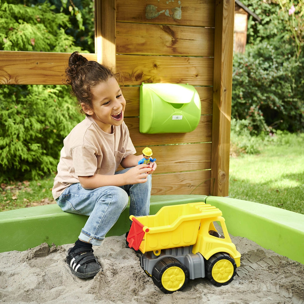 Camion basculant Big Power Worker cu figurina [4]