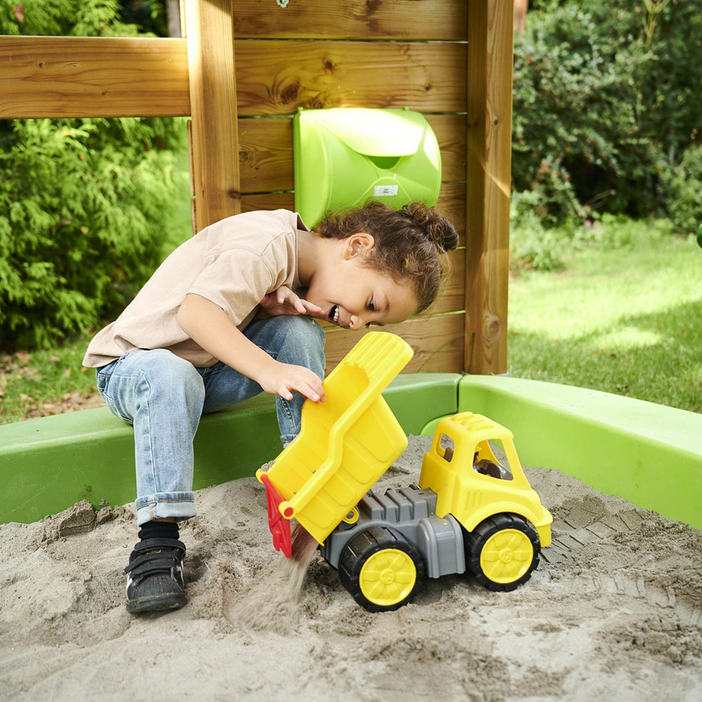 Camion basculant Big Power Worker cu figurina [3]