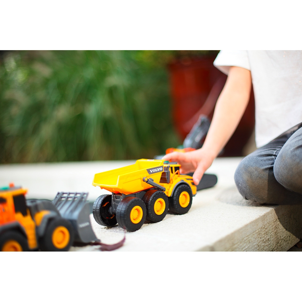 Camion basculant Dickie Toys Volvo Articulated Hauler 23 cm cu lumini si sunete [7]