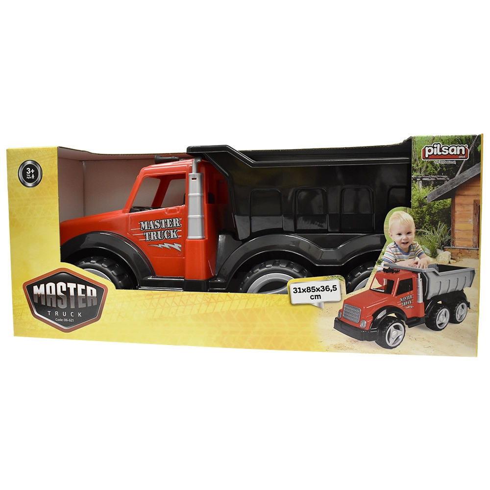 Camion basculant Pilsan Master Truck red [5]