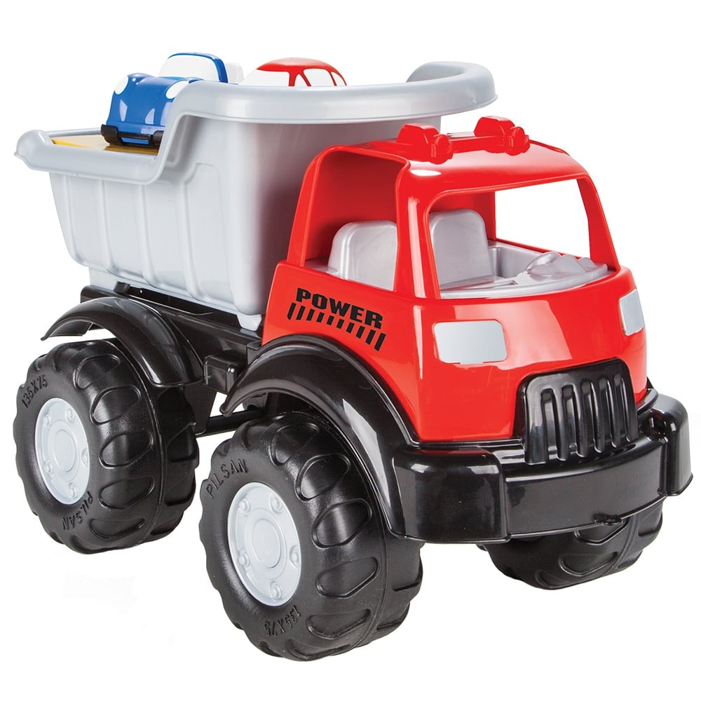 Camion basculant Pilsan Power Truck cu 2 masinute [1]
