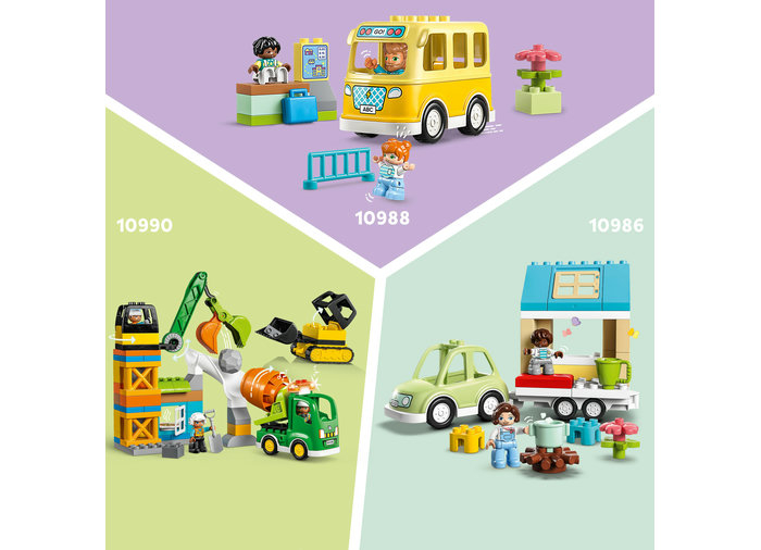 LEGO® DUPLO - Camion de reciclare 10987, 15 piese, varsta de la 2 ani la 4 ani [4]