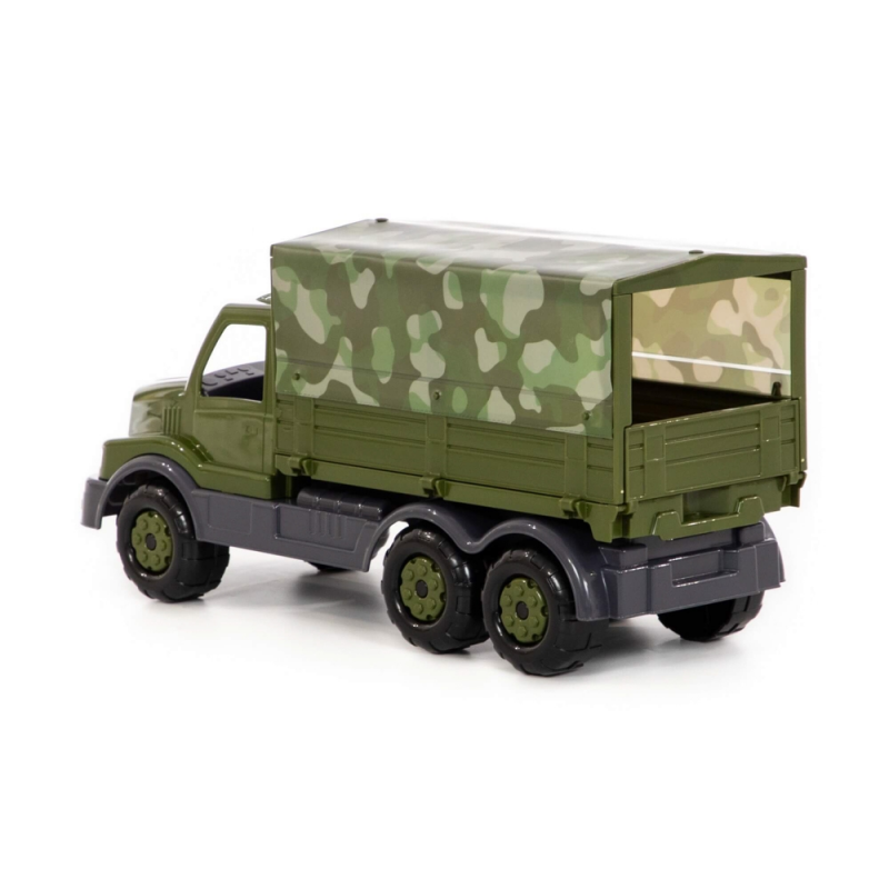 Camion militar cu prelata MegaCreative 49193, 45cm, plastic, multicolor, 3+ ani [4]