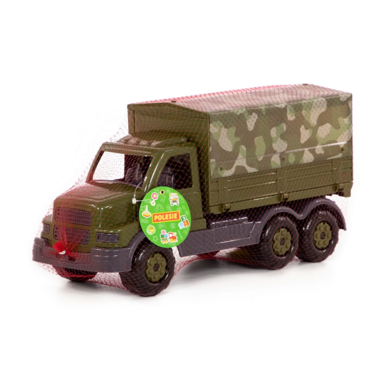 Camion militar cu prelata MegaCreative 49193, 45cm, plastic, multicolor, 3+ ani [5]