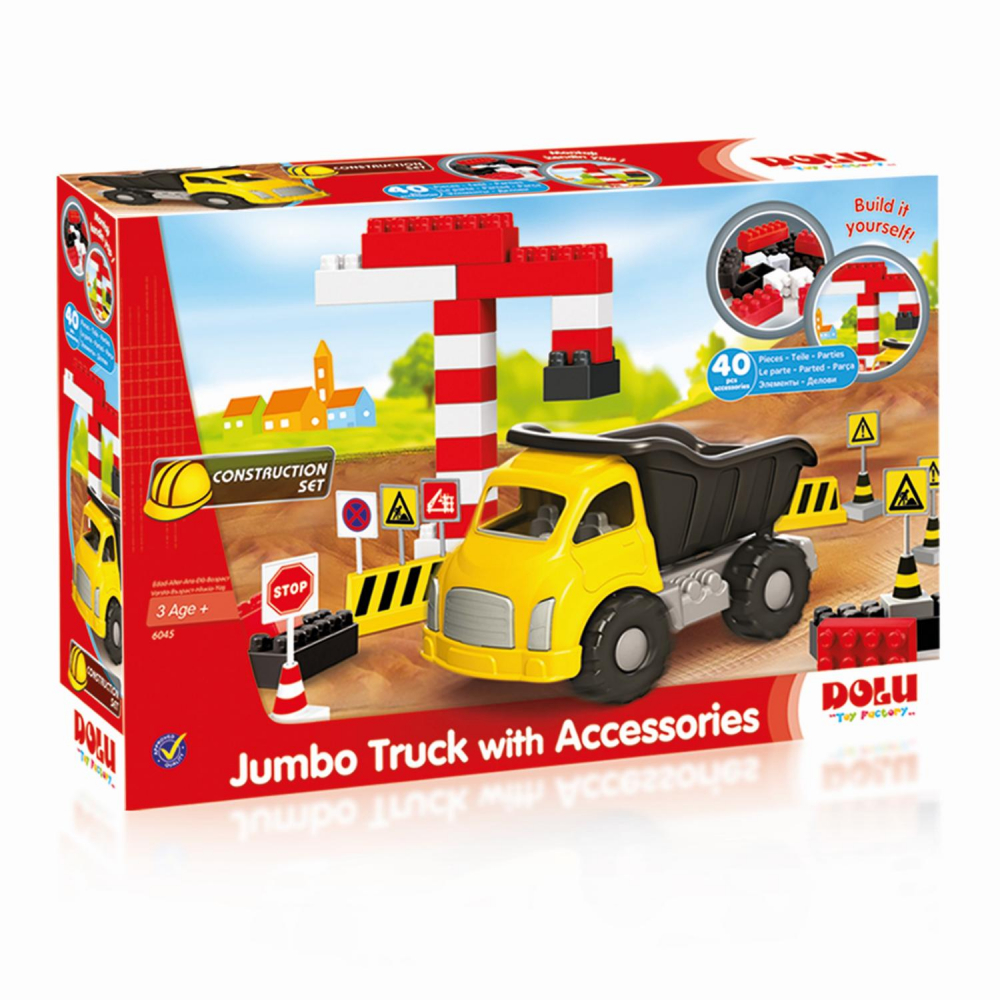 Camion si cuburi de construit - 40 piese [1]