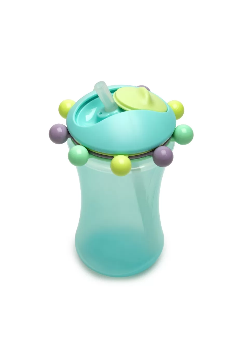 Cana cu pai abacus 340 ml, melii, albastru, varsta de la 6 luni la 6 ani [1]
